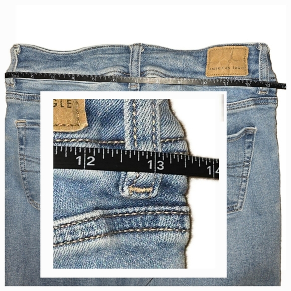 American Eagle AE Kick Boot Jeans, Light Wash - 0-Regular - Picture 10 of 11